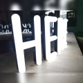 Outdoor Wall Mounted Led Halo Letters Sign Light waterproof led sign halo led waterproof